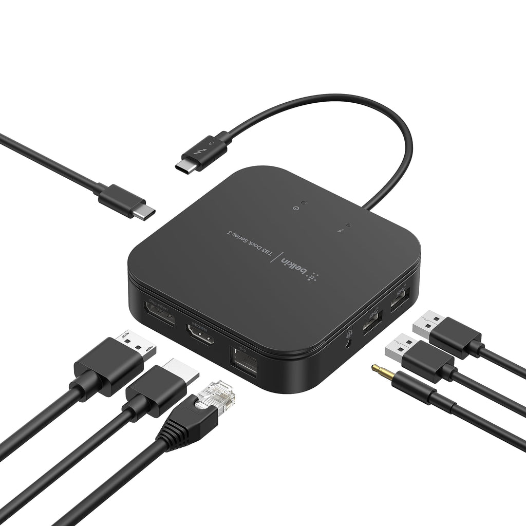 Belkin Thunderbolt 3 Dock Core Wired Black