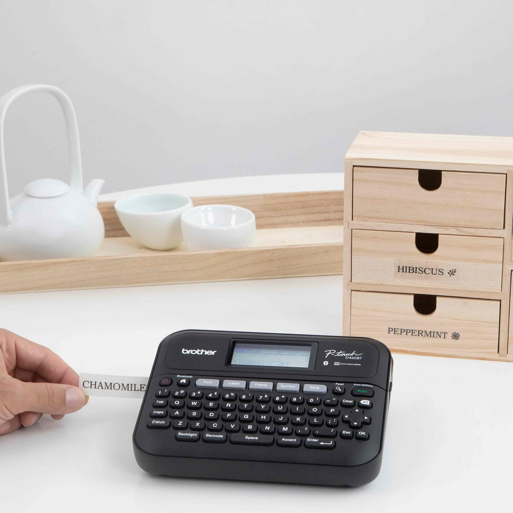 Brother P-Touch PT-D460BTVP Business Expert Connected Label Maker | Connect and Create via Bluetooth�-on TZe Label Tapes up to ~3/4 inch