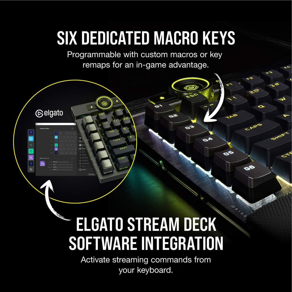 K100 Rgb Keyboard Usb Qwertz