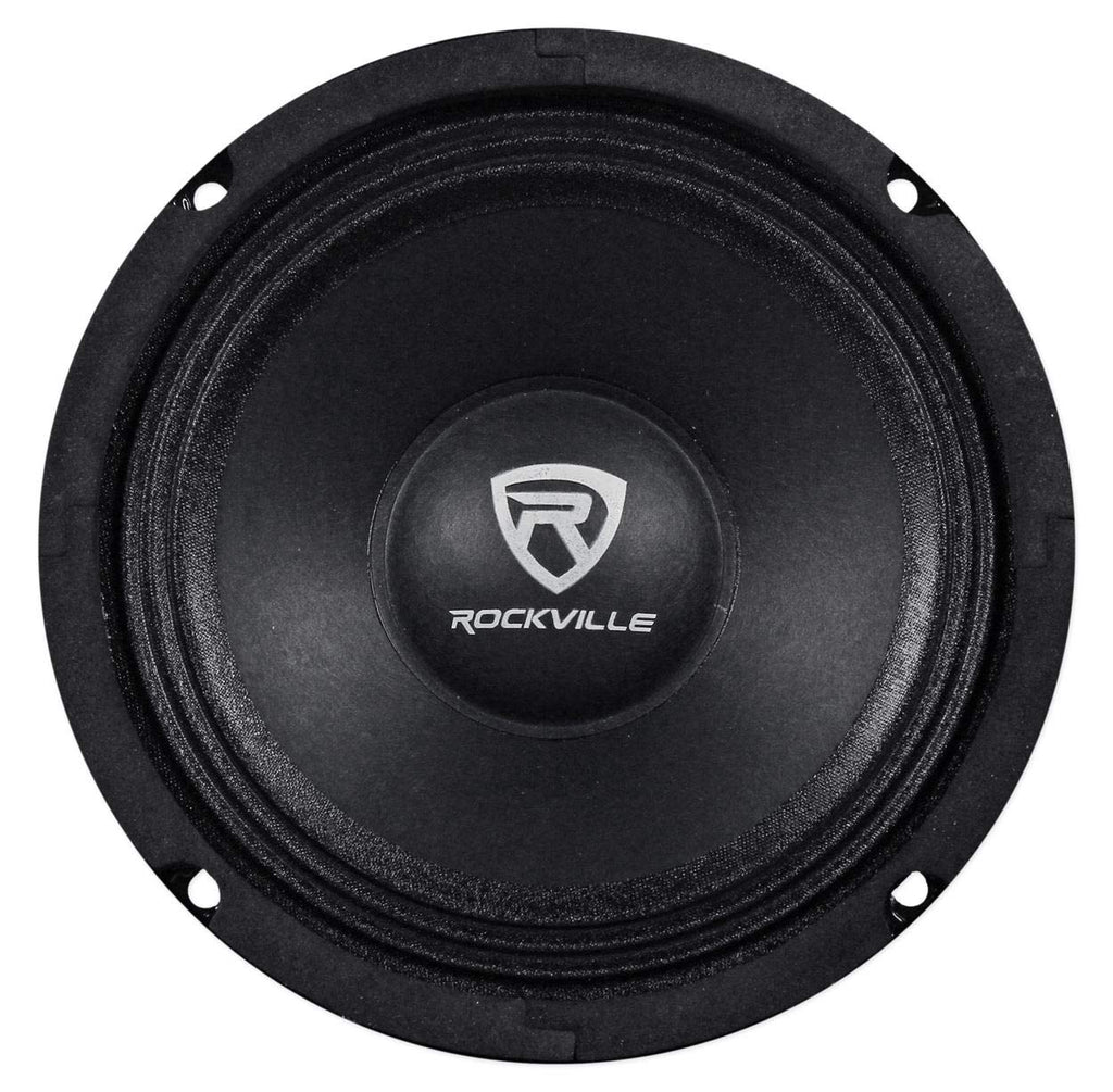 Rockville RM68PRO 6.5-Inch 8 Ohm SPL Mid-Bass Midrange Car Speaker 105dB 200w-Set of 1
