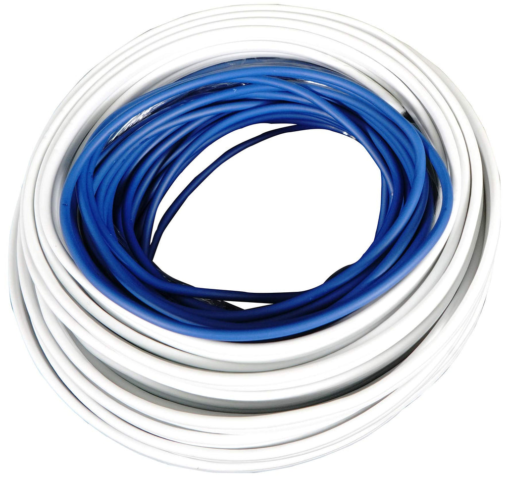 Rockville RMWK8 8 AWG Gauge Waterproof Marine/Boat Amplifier Wire Installation Kit, 25' OFC RCA Cables, Power, Ground, Speaker, Remote Wires, Fuse Holder, Includes RCA, and Accessories
