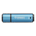 Kingston IronKey Vault Privacy 50 FIPS 197 Certified & XTS-AES 256-bit Encrypted USB Drive for Data Protection - IKVP50/128GB