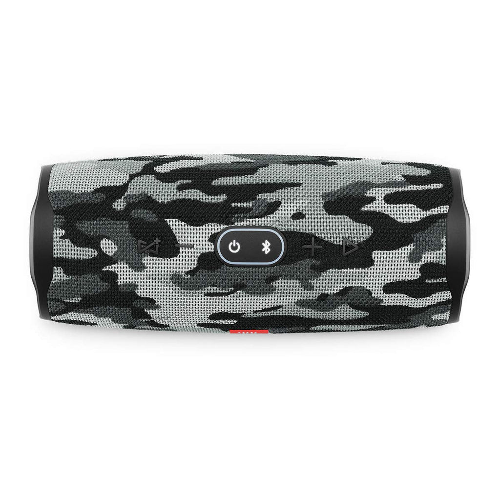 JBL Charge 4 Portable Bluetooth Speaker (Black/White Camouflage)