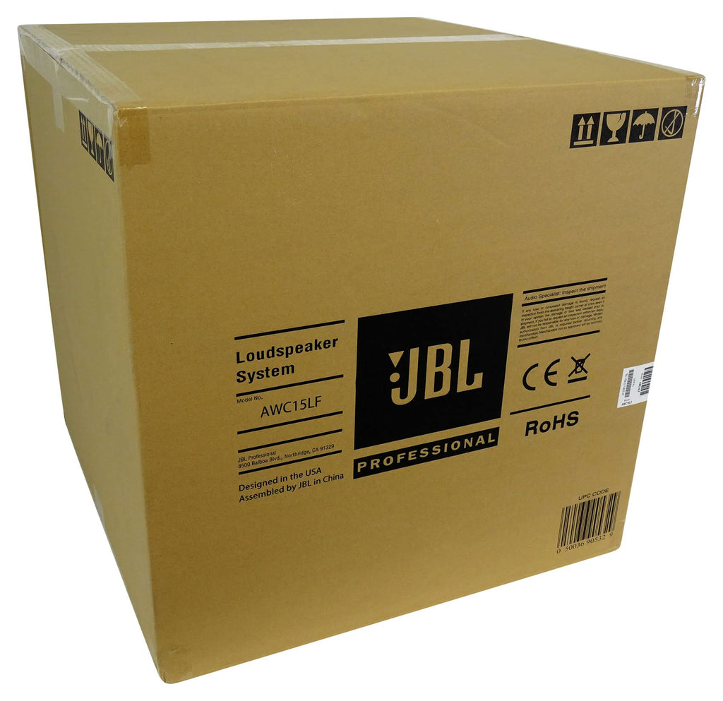 JBL Professional All-Weather Compact Low-Frequency Speaker with 15" Lf, Black (AWC15LF)