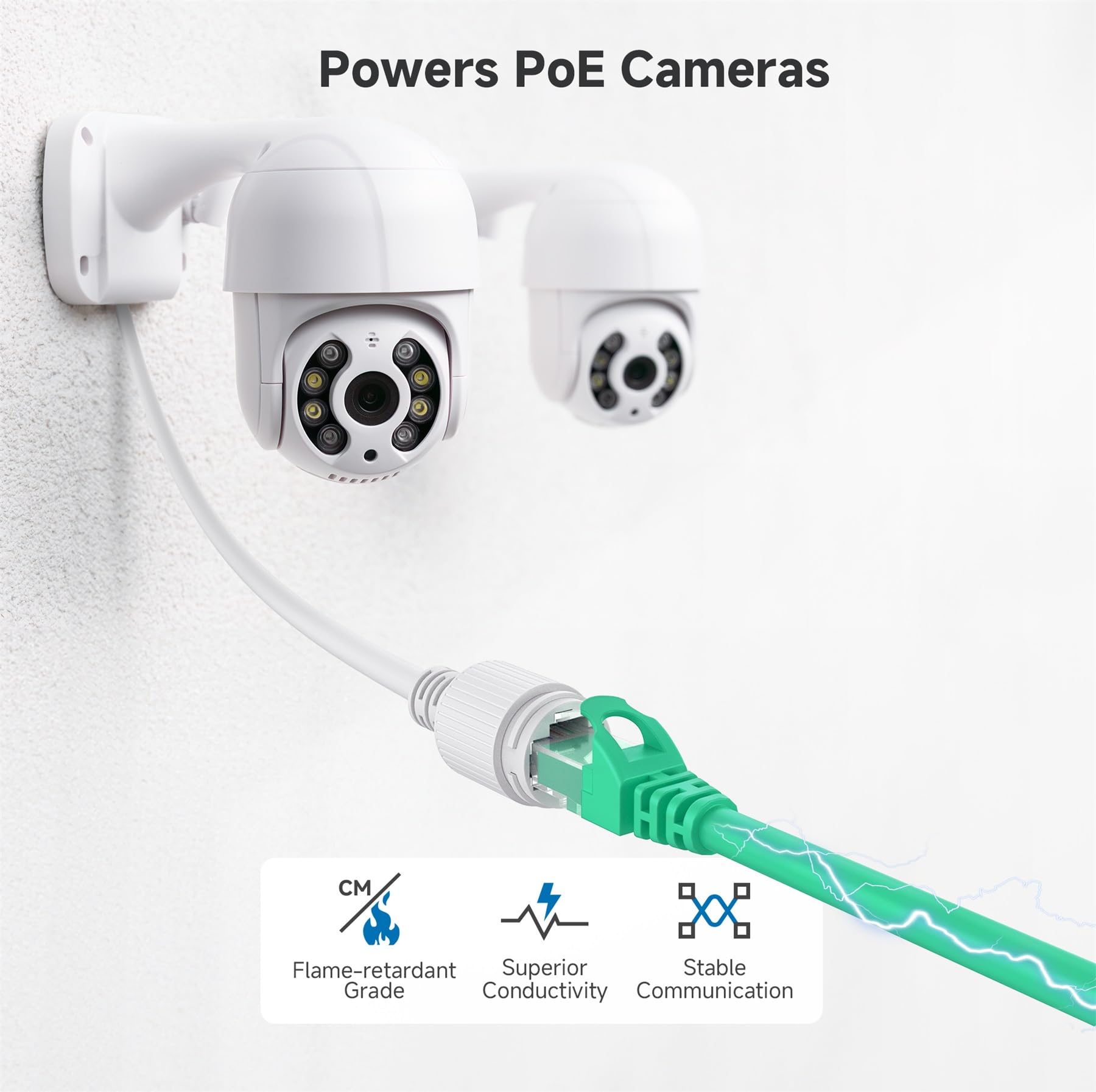 Cable Matters 5-Pack Snagless Cat6 Ethernet Cable (Cat6 Cable/Cat 6 Cable) in Green 10 Feet - Available 1FT - 150FT in Length