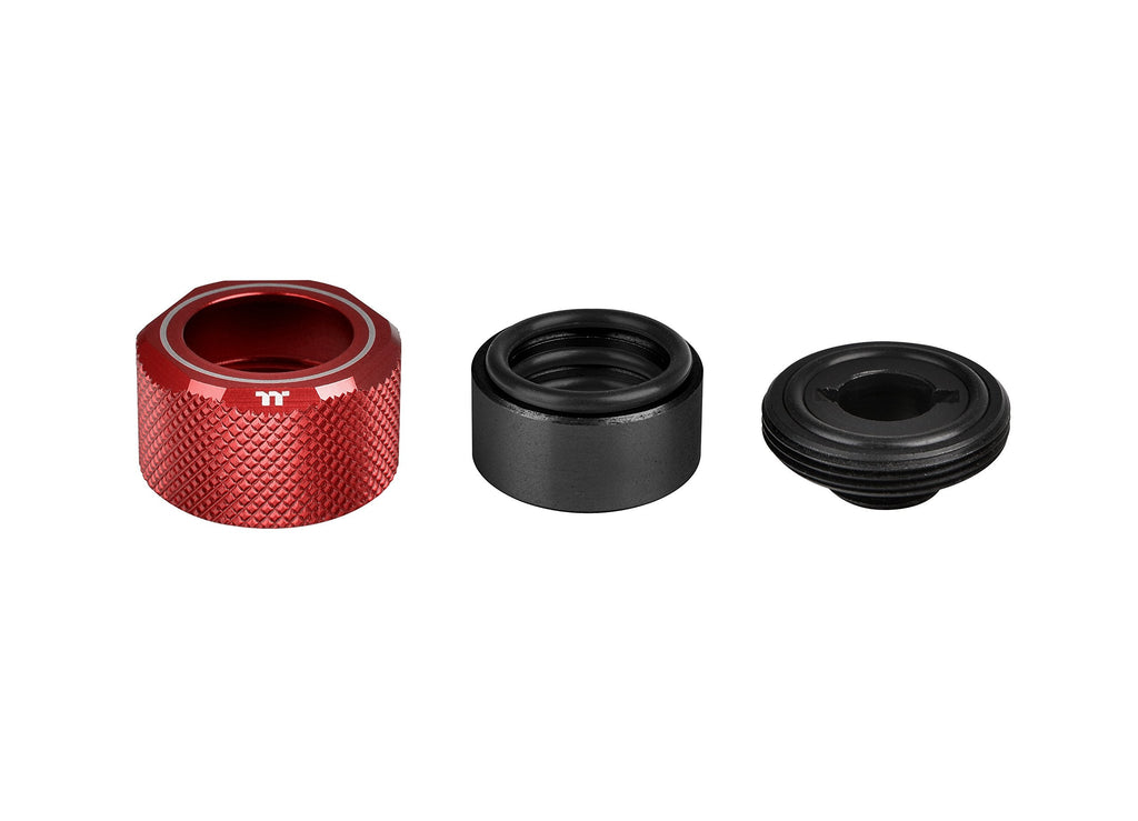 Thermaltake Pacific Red C-ProG1/4 PETG 16mm OD Compression Fitting CL-W209-CU00RE-A