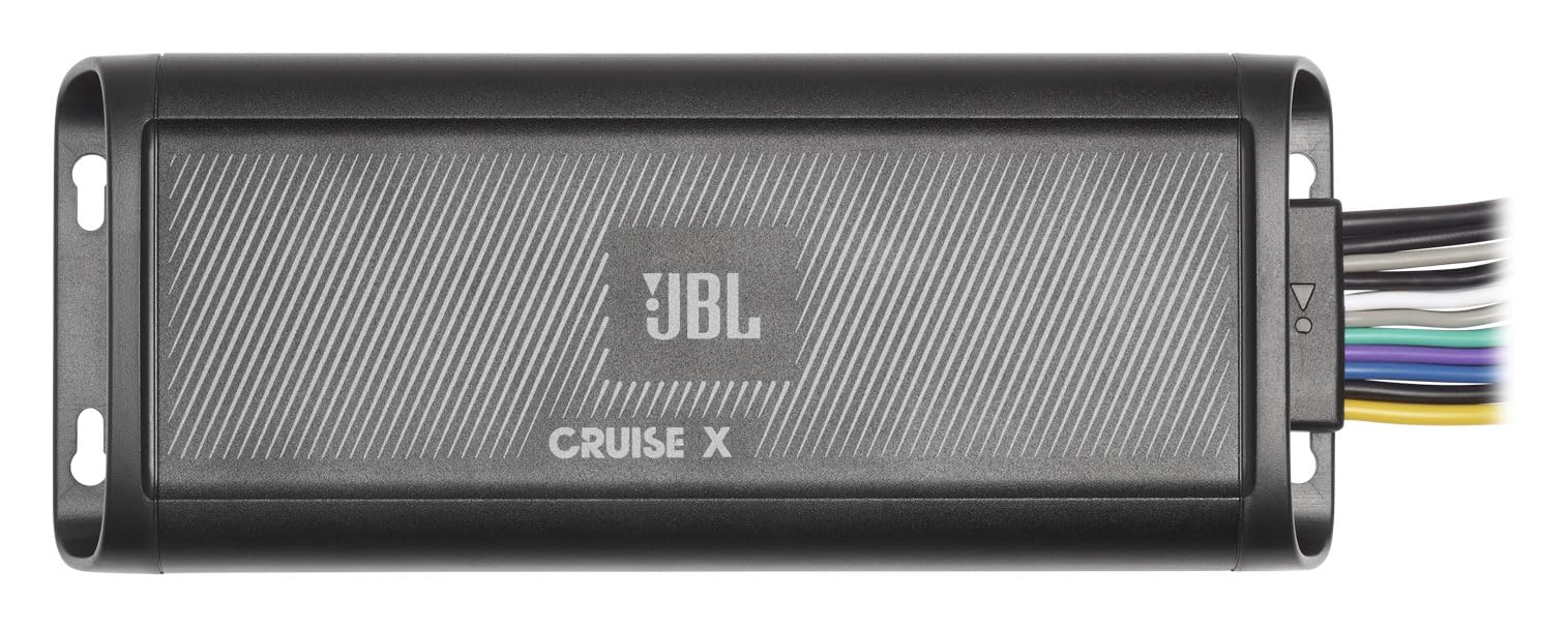 JBL - 4 Channel Plug and Play Bluetooth amp and 4 speakers