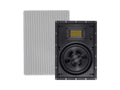 Monoprice 116334 Amber in-Wall Speakers 8-inch 2-Way Carbon Fiber with Ribbon Tweeter (Pair)