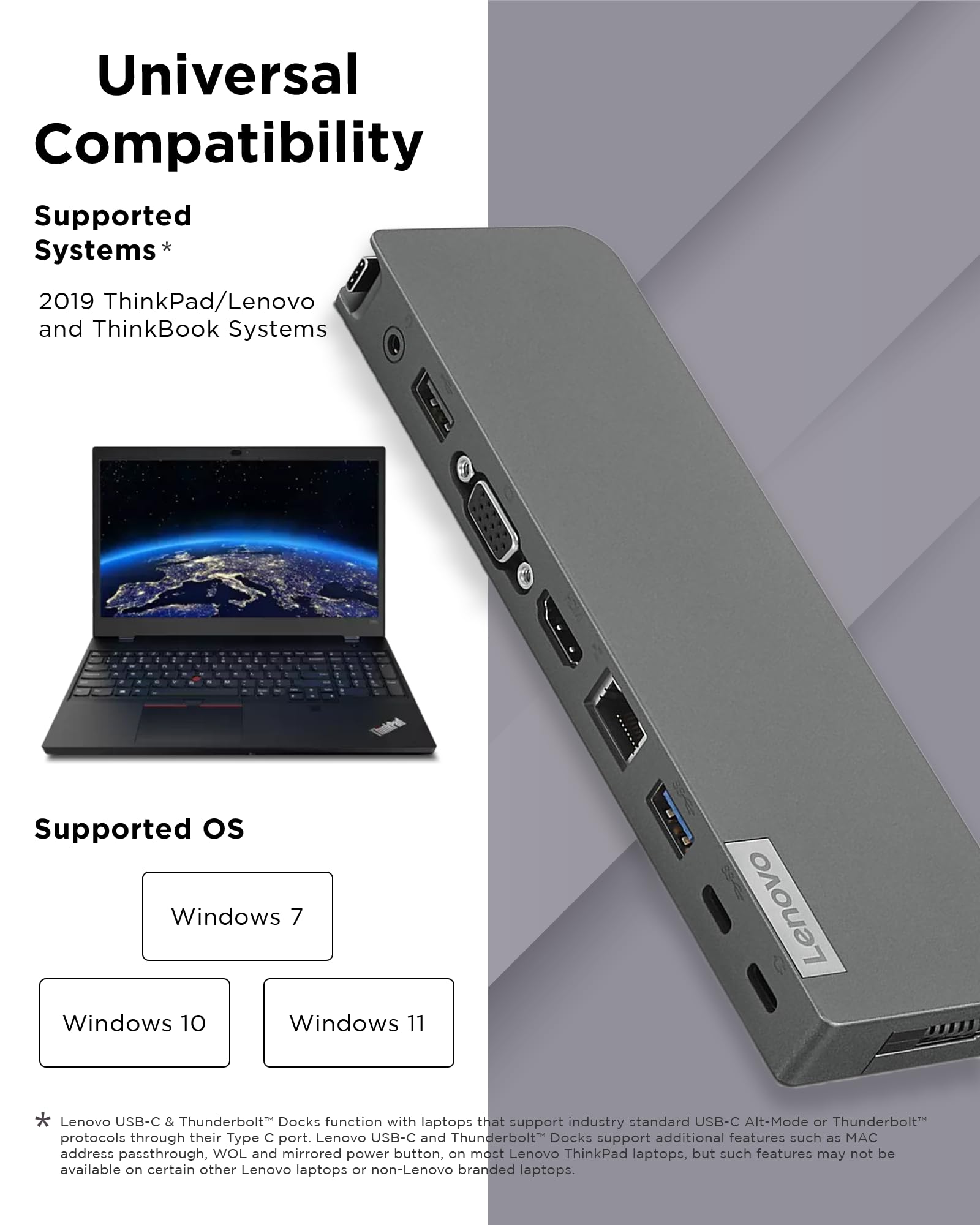 Lenovo USB-C Mini Dock