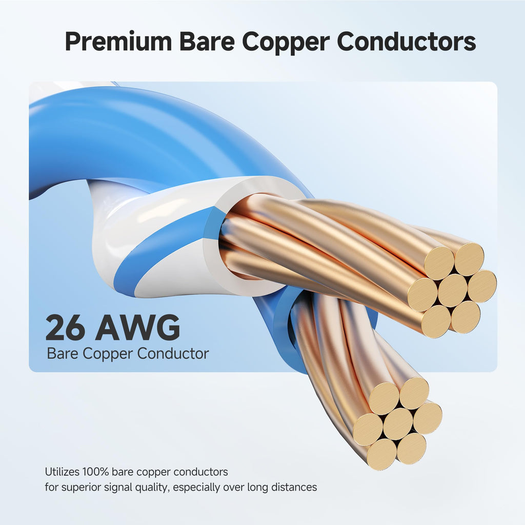 Cable Matters [Cat8 Certified 40Gbps Shielded Cat 8 Ethernet Cable - 5ft, 2000Mhz Category 8 Ethernet Cord, Cat8 Cable for Gaming, Black