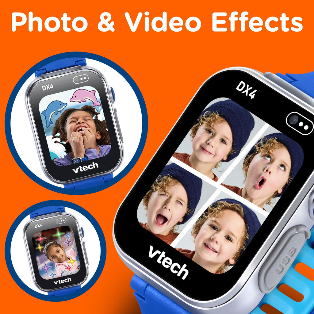 VTech KidiZoom Smartwatch DX4, Blue