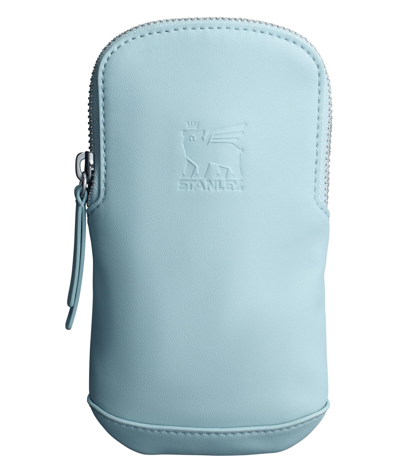 STANLEY Cross Bottle Essentials Case Midi | Phone, Wallet, Keys Holder for Water Bottle | Faux Leather Accessory Pouch for Carry All Strap | Tumbler Cup Accessories | BPA-Free | Seafoam