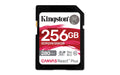 Kingston Canvas React Plus V60 SD 256GB SDXC UHS-II 280R/150W U3 V60 for Full HD/4K