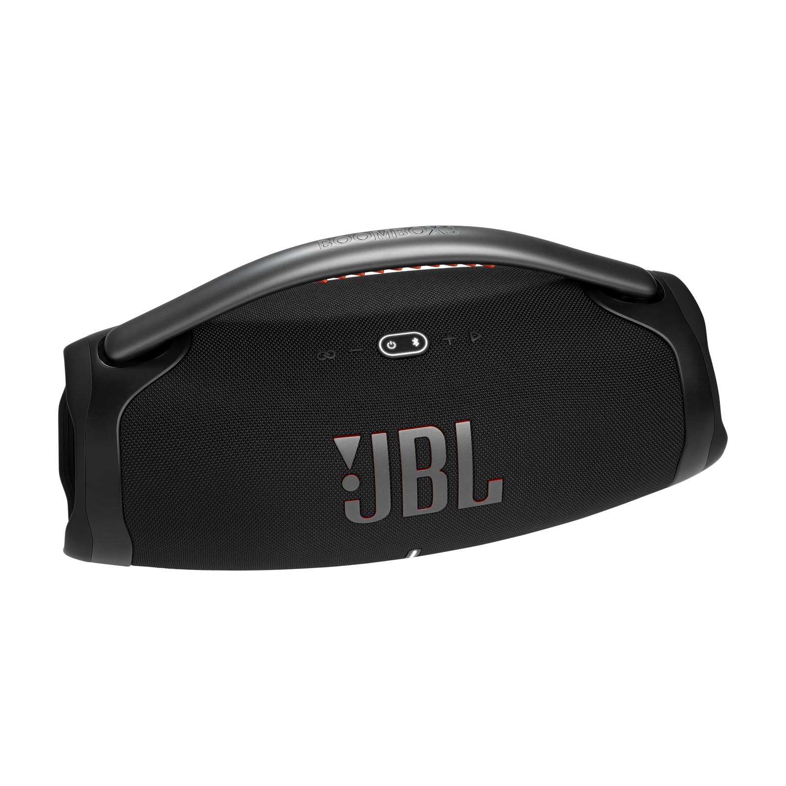 JBL Boombox 3 Portable Bluetooth Speaker, 180W Power, 24 Hour Playback, Waterproof and Dust Resistant IP67 - Black