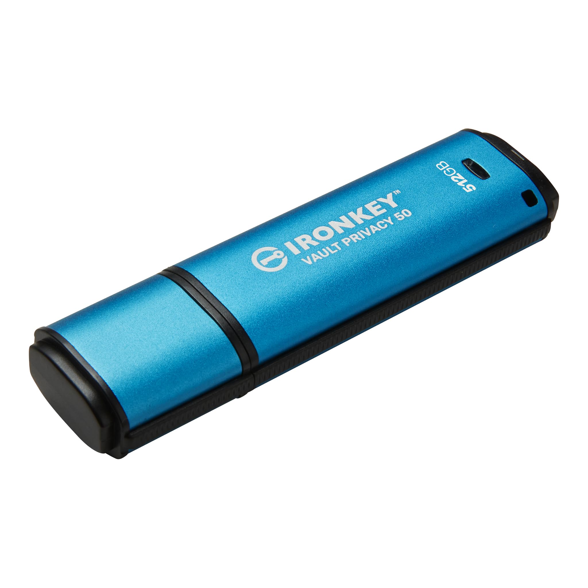 Kingston IronKey Vault Privacy 50 FIPS 197 Certified & XTS-AES 256-bit Encrypted USB Drive for Data Protection - IKVP50/512GB