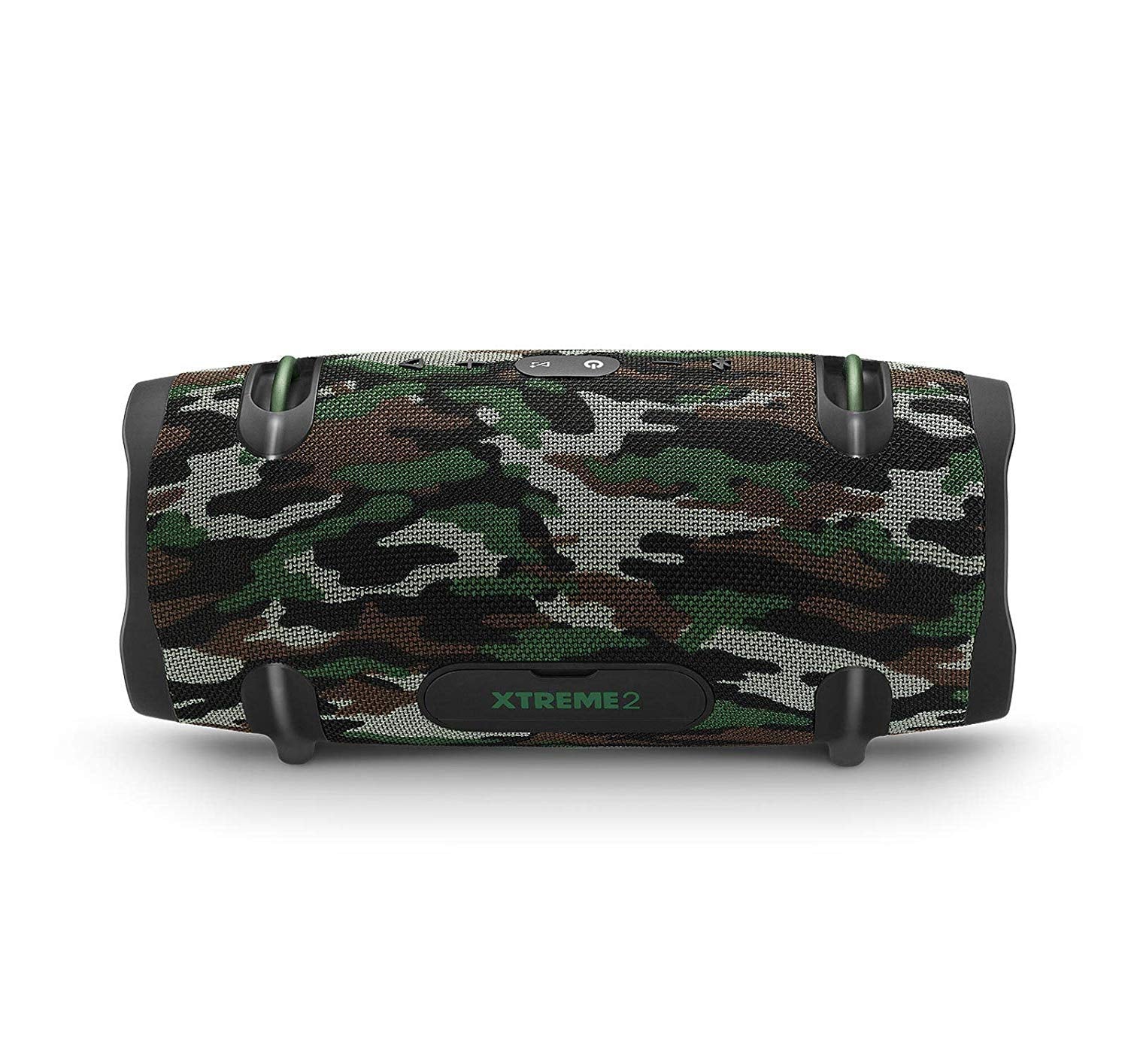 DevaCurl 1 JBL Xtreme 2 Portable Waterproof Wireless Bluetooth Speaker-Camouflage, 18/8 Stainless Steel