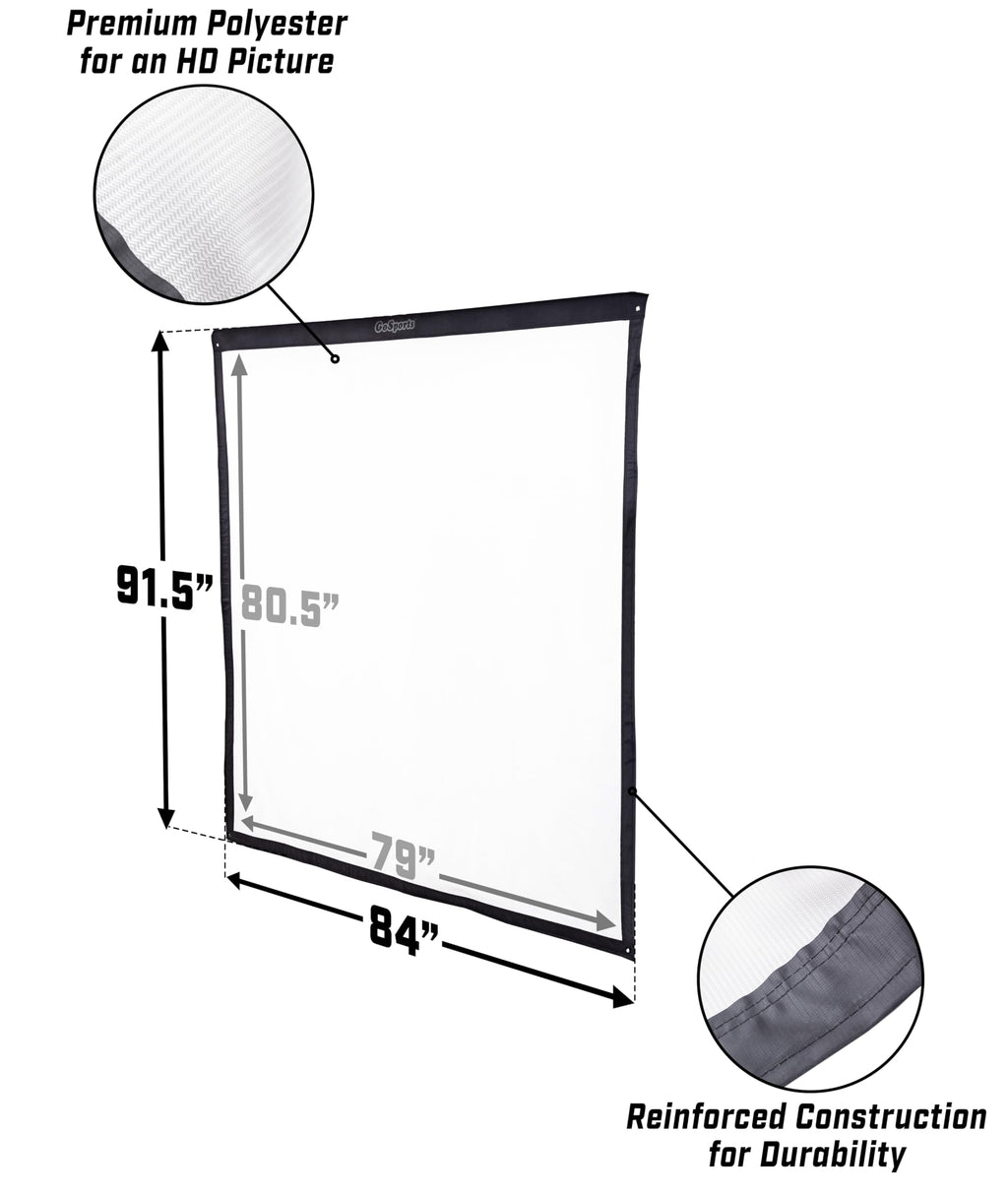GoSports 7 ft Golf Simulator Impact Screen