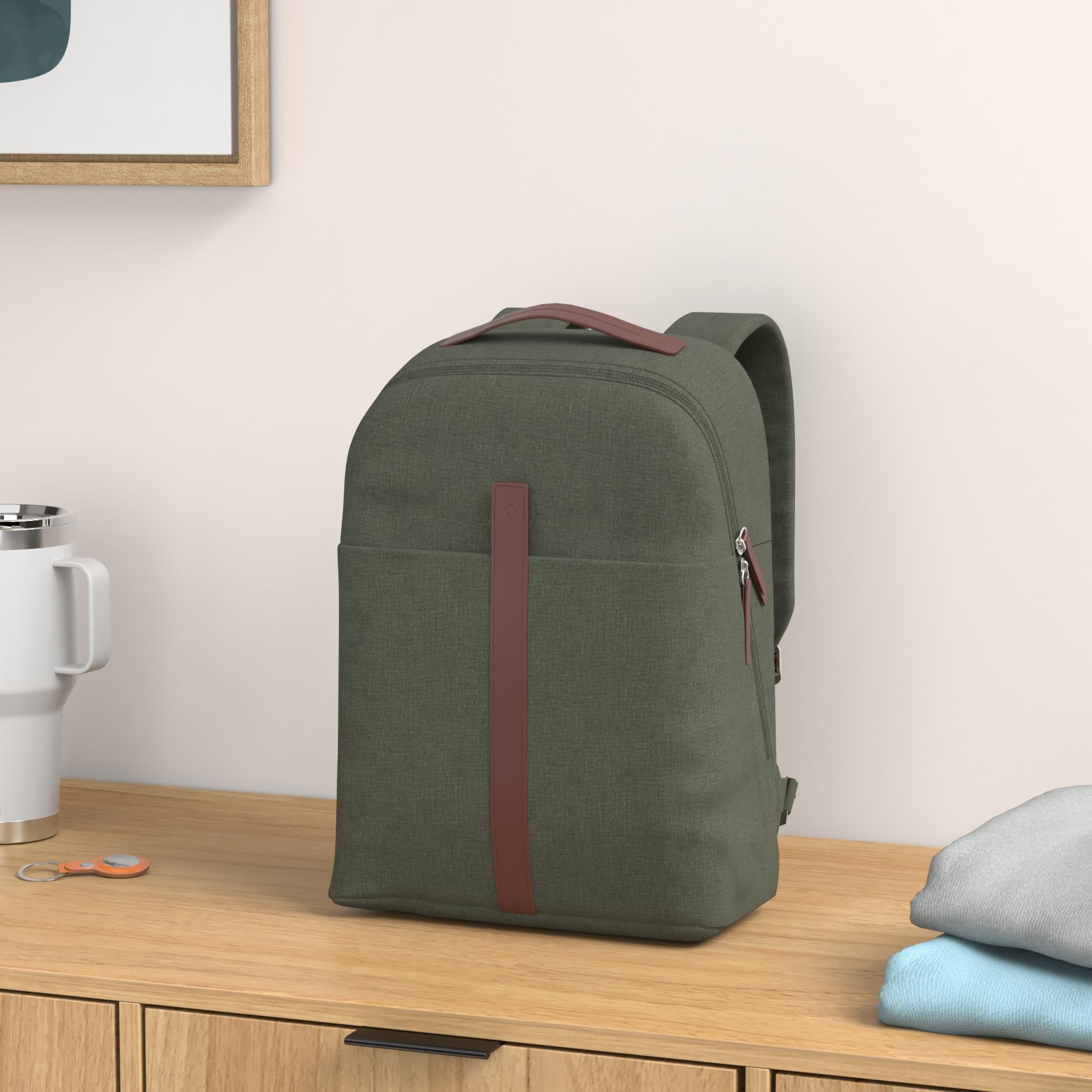 Samsonite Backpack, Pine Green, One Size, Backpack
