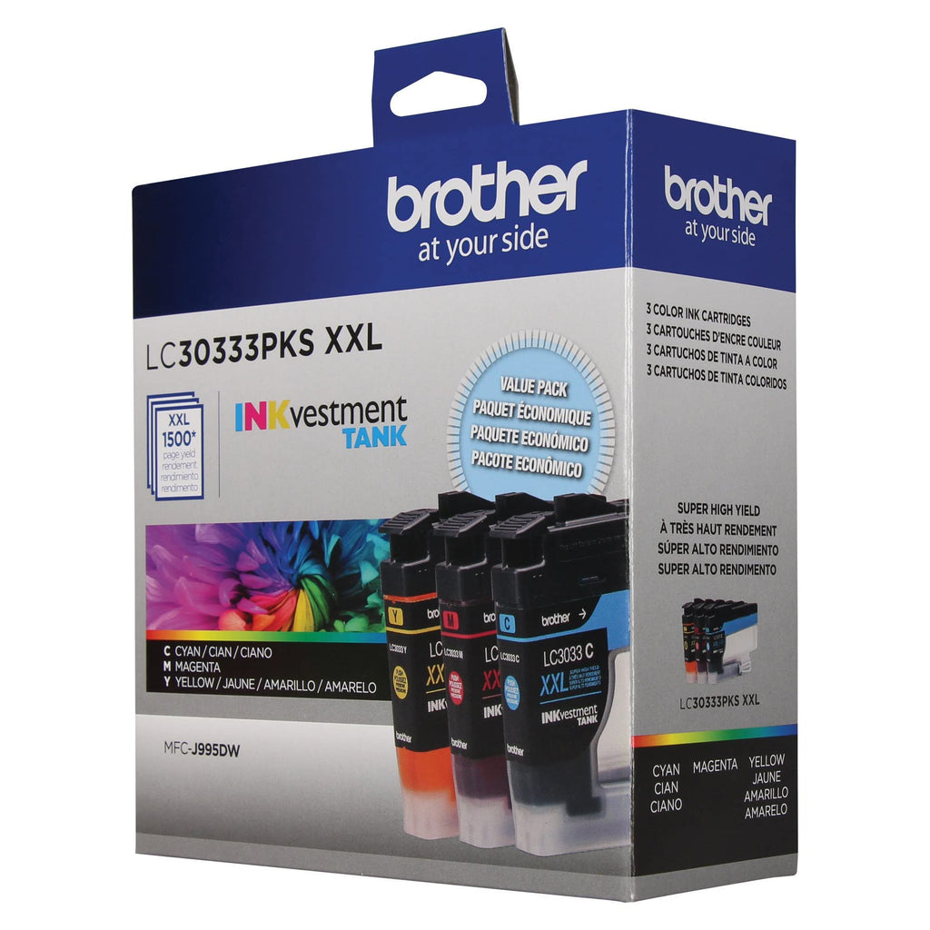 BROTHER LC30333PKS ink cartridge Original Cyan,Magenta,Yellow Multipack 1 pc(s)