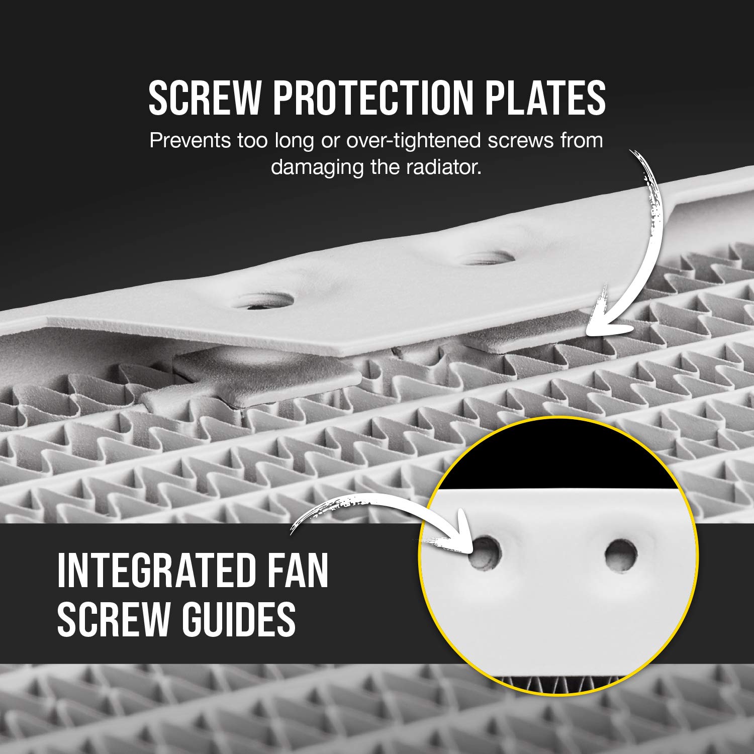 Corsair Hydro X Series, XR5 240 mm Water Cooling Radiator (Dual 120 mm Fan Mounts, Easy Installation, Premium Copper Construction, High-Quality Polyurethane Coating, Integrated Fan Screw Guides) Black,CX-9030002-WW