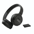 Tune 570BT On-Ear Wireless Bluetooth Headphones with Pure Bass Stereo Sound - Black with Cleaning Cloth