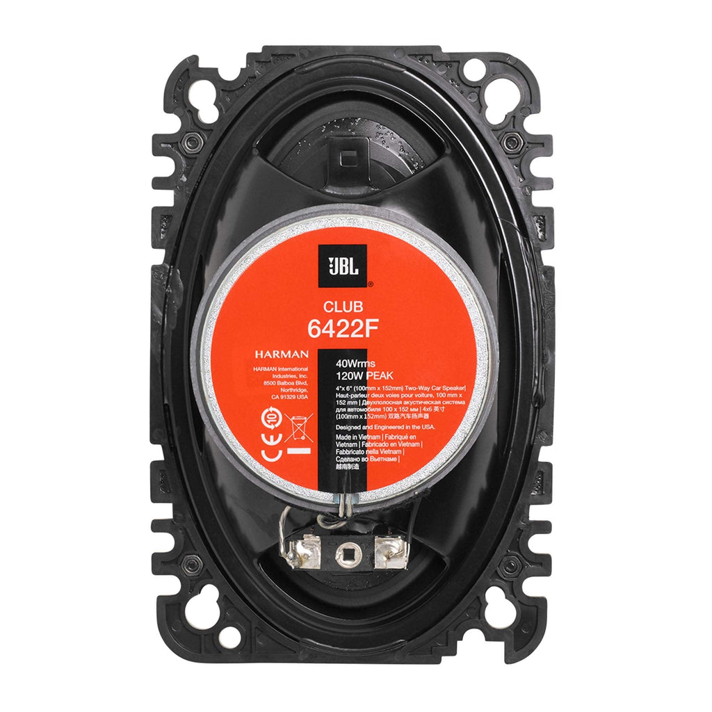 JBL Club 6422F - 4 X 6", Two-way Component Speaker System (No Grill)