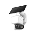 Tapo 2K Dimmable Floodlight Security Camera Outdoor Wireless w/Solar Panel, Pan/Tilt, 360� AI Tracking, Free Person/Vehicle Detection, Works w/Alexa and Google Assistant, SD/Cloud (Tapo C615F KIT)