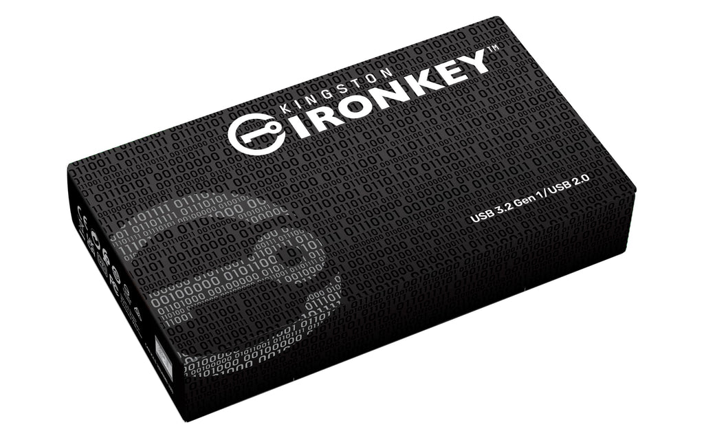 Kingston IronKey D500S hardware-encrypted USB flash drive 16GB FIPS 140-3 Lvl 3 (Pending) AES-256 - IKD500S/16GB