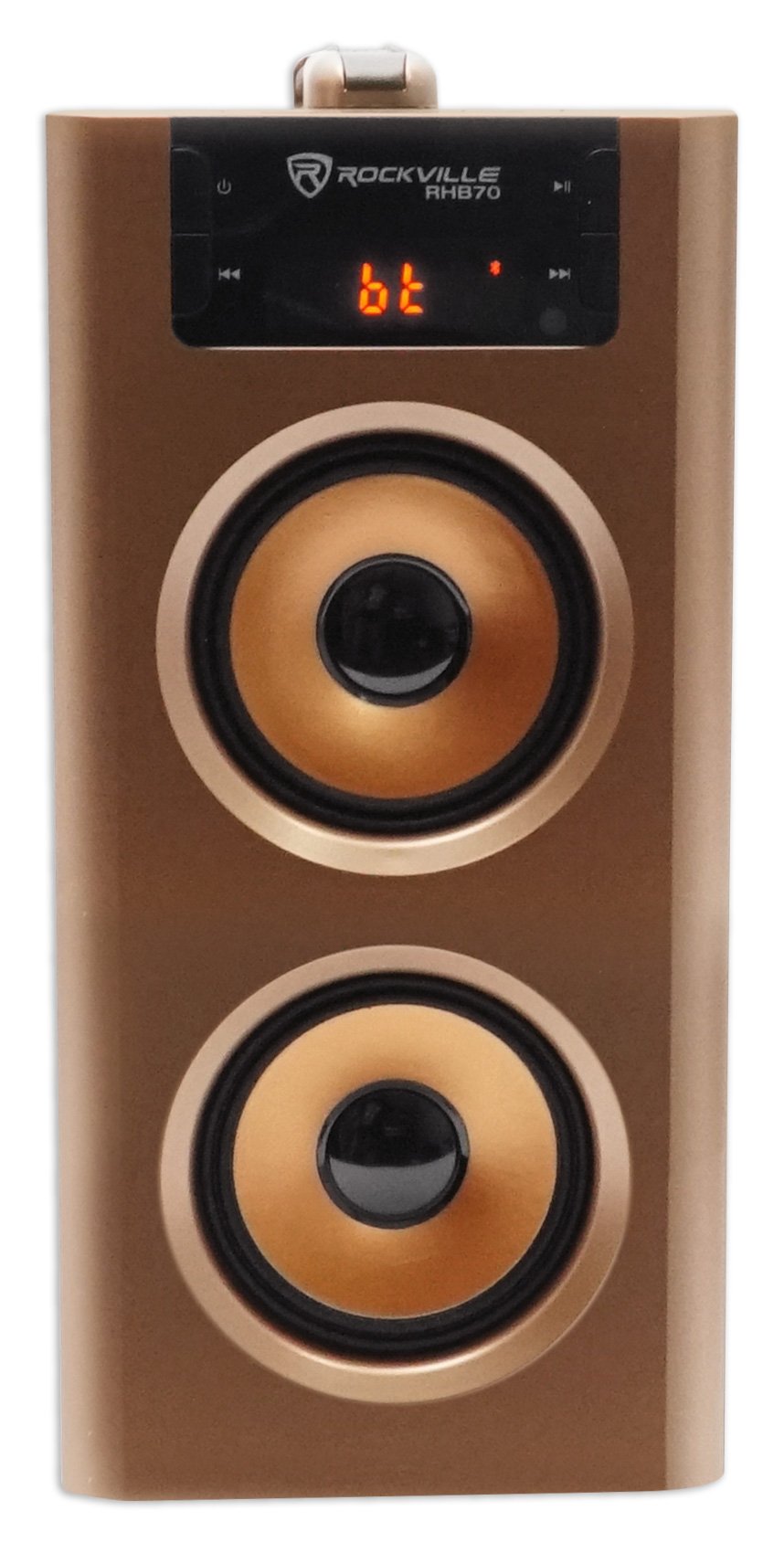 Rockville RHB70 Home Theater Compact Powered Speaker System w Bluetooth/USB/FM