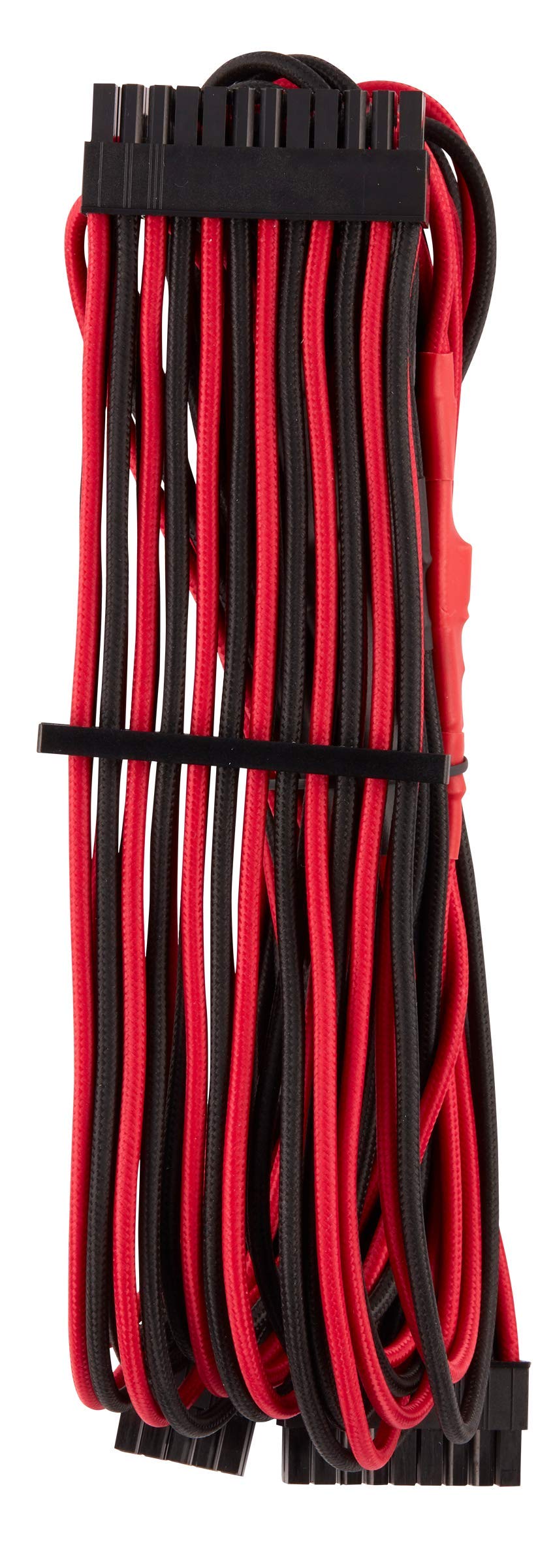Corsair Premium Individually Sleeved PSU Cables Starter Kit Type 4 Gen 4 – Red/Black