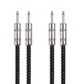 Cable Matters 2-Pack Braided TS Speaker Cable in Black � 3 Feet