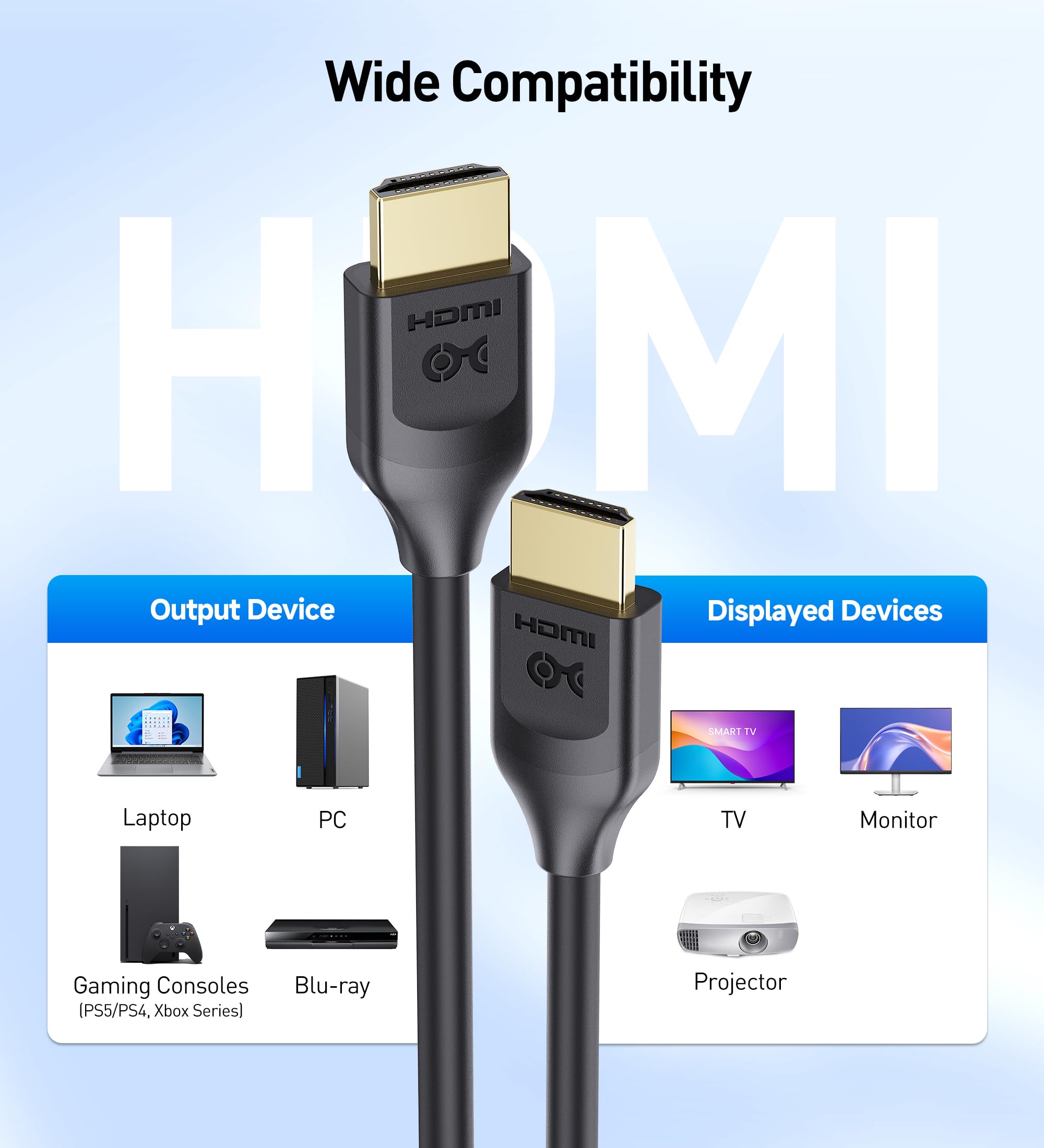 Cable Matters Certified Ultra High Speed HDMI Cable - 20ft/6.1m