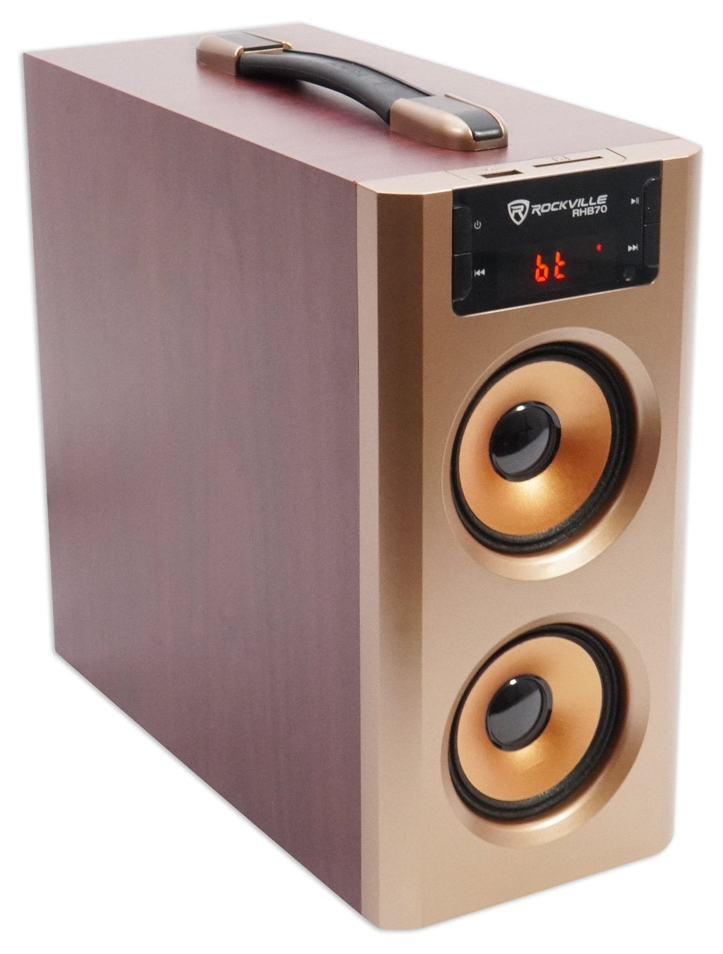 Rockville RHB70 Home Theater Compact Powered Speaker System w Bluetooth/USB/FM