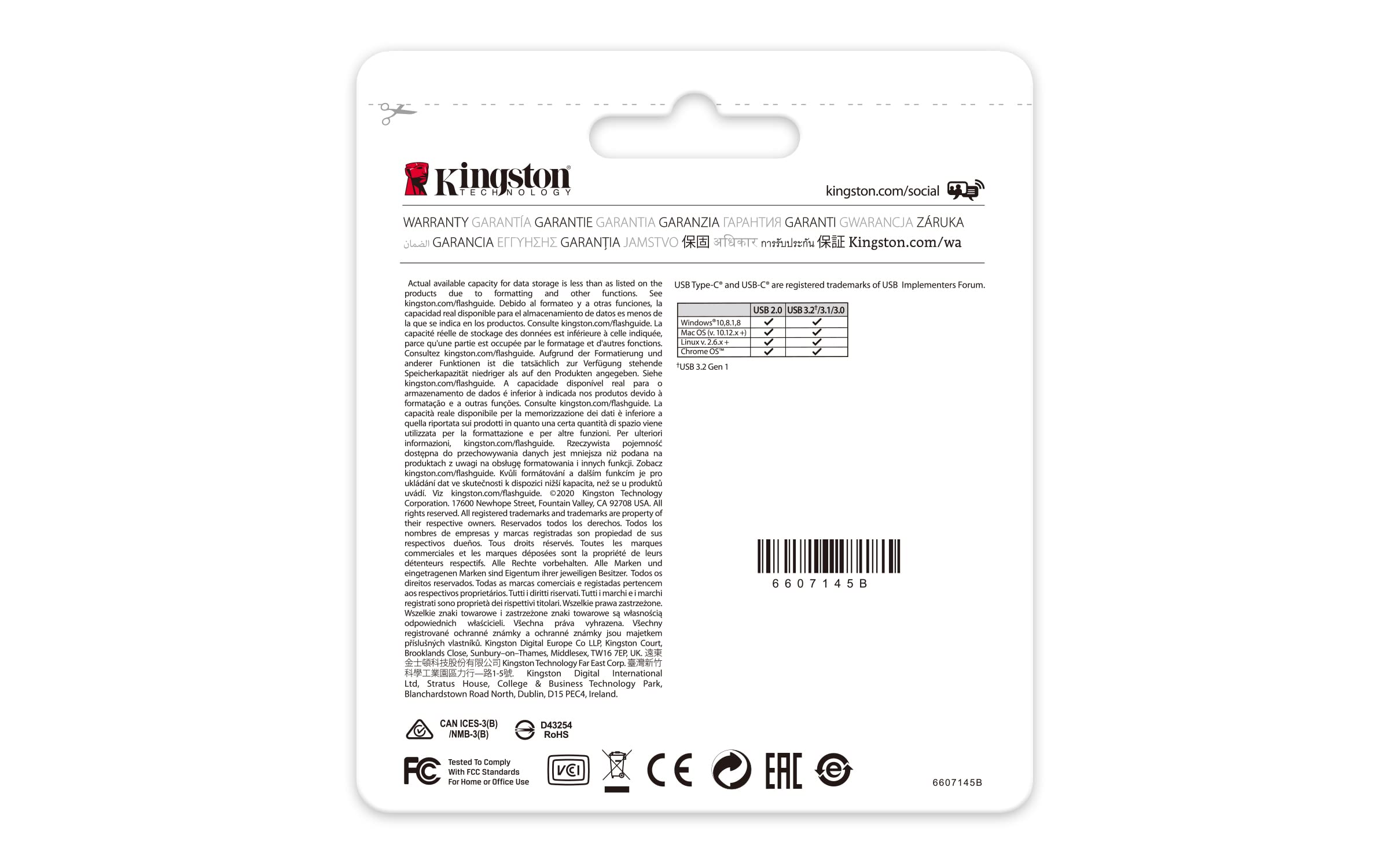 Kingston DataTraveler 70 - DT70/256GB USB-C Flash Drive Black