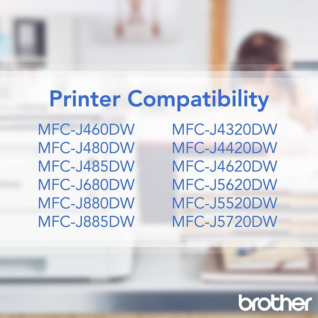 Brother Printer LC203Y High Yield Ink Cartridge, Yellow, 550 Pages, 1 Count (Pack of 1)