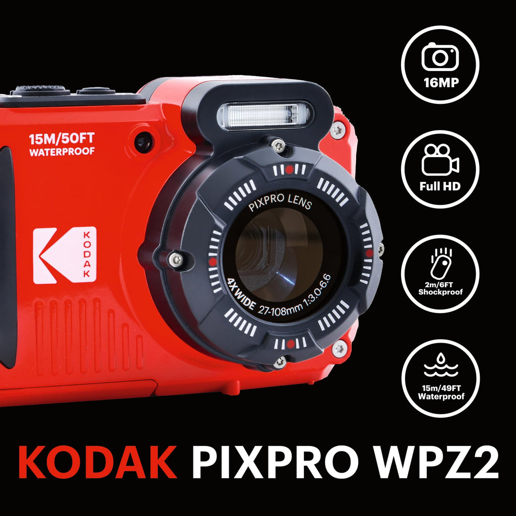 KODAK Water Camera Red