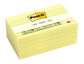 Post-it Notes, 3 in x 5 in, Canary Yellow, Lined, 5 Pads/Pack (100feuilles – Post-it Yellow 3 in x 5 in, Canary Yellow, Lined, 5 Pads/Pack, 30 mm, 50 mm, 100 Sheets)
