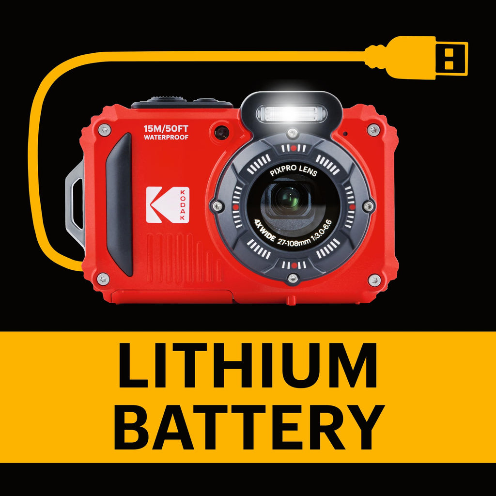 KODAK Water Camera Red