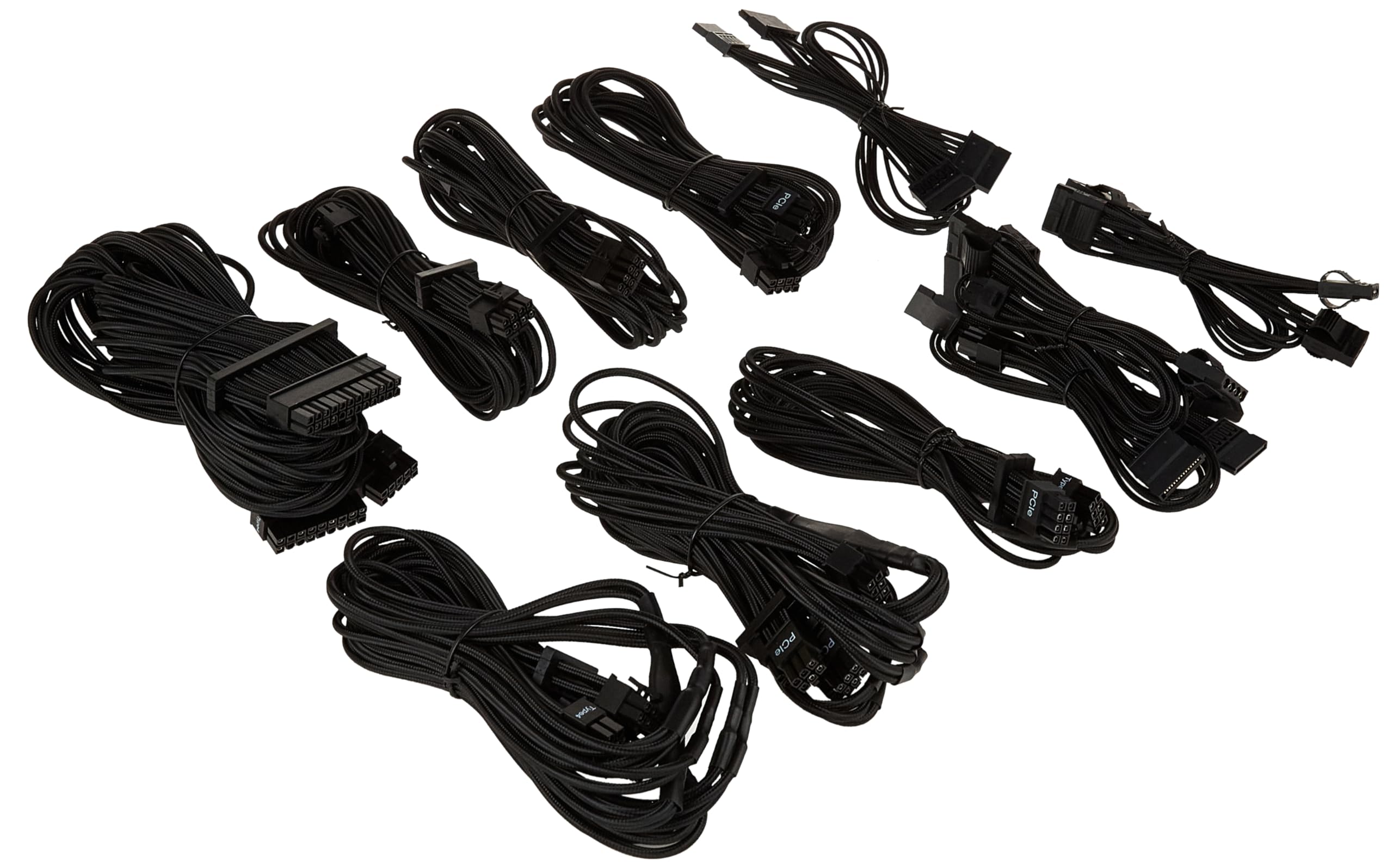 Corsair Premium Individually Sleeved PSU Cables Pro Kit Type 4 Gen 4 � Black
