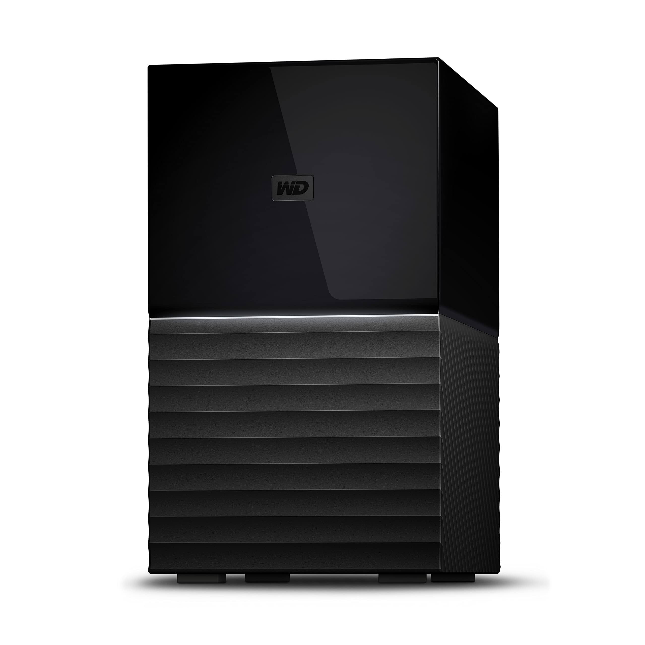 WD 28TB External Hard Drive My Book Duo Desktop RAID, USB 3.1, with Password Protection and Auto Backup Software - WDBFBE0280JBK-NESN