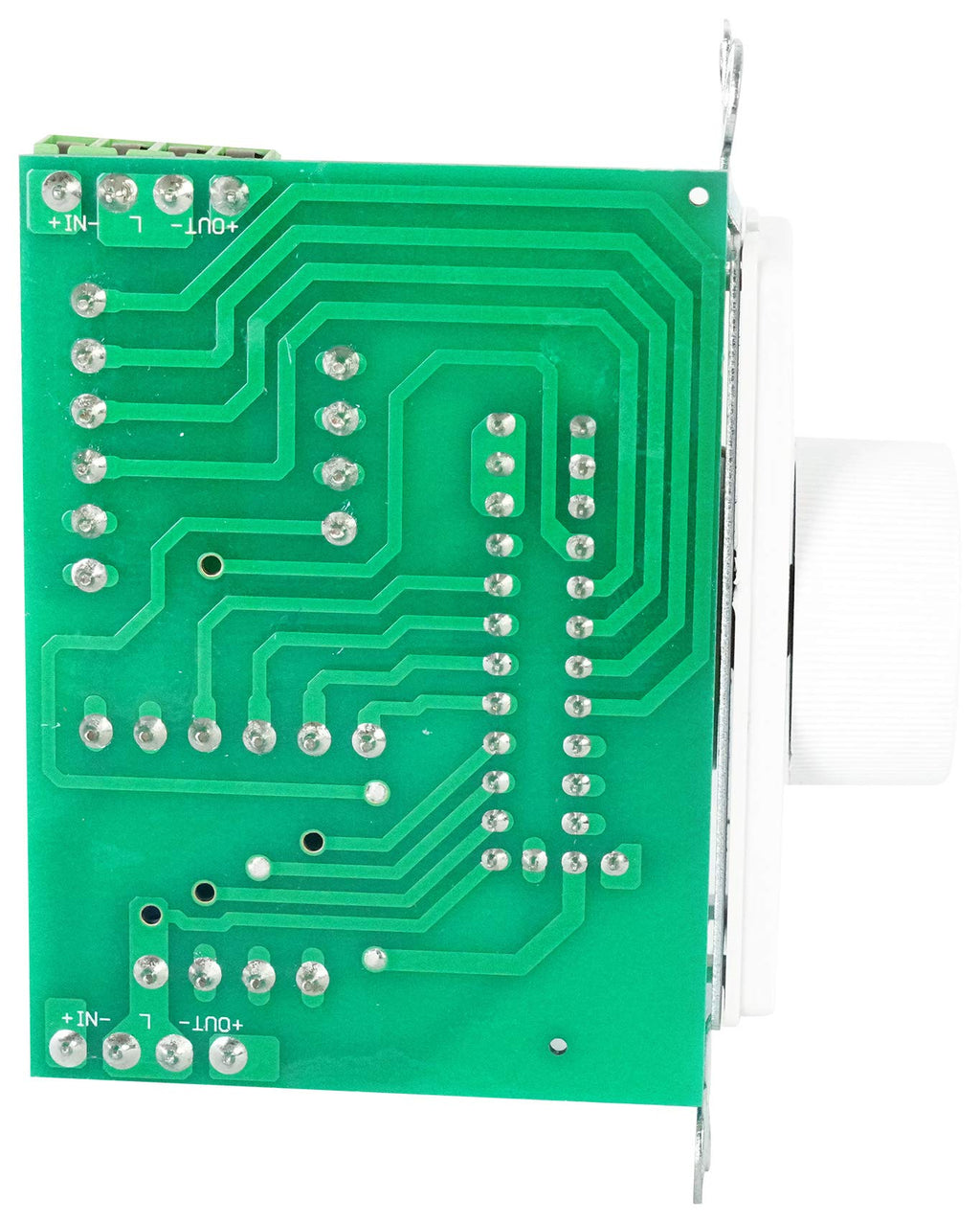 Rockville VOL850 50W x2 Wall Stereo Volume Controller 8 Ohm, 11-Step Rotary Knob, 20Hz-20kHz, 30dB Attenuation, for Home Theater and Commercial Audio Systems