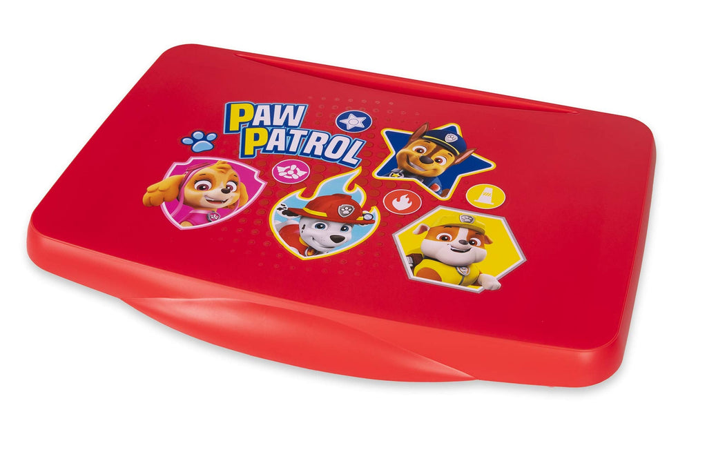 Paw Patrol Kids Lap Desk with Storage - Folding Lid and Collapsible Design - Portable for Travel or use in Bed at Home - Great for Writing, Reading or Other School Activities