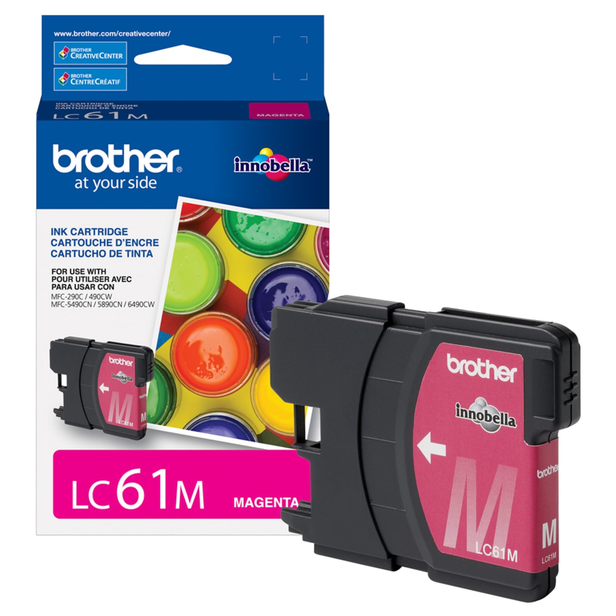 Brother Ink Cartridge LC-61 M Pink