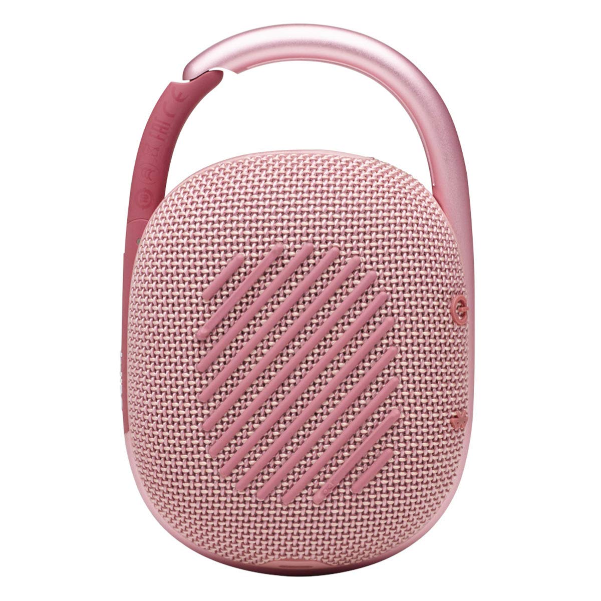 JBL Clip 4 Mini Portable Bluetooth Speaker with Big Sound and Expressive Bass, Built-in Carabiner for Home, Outdoor, Travel (Pink)