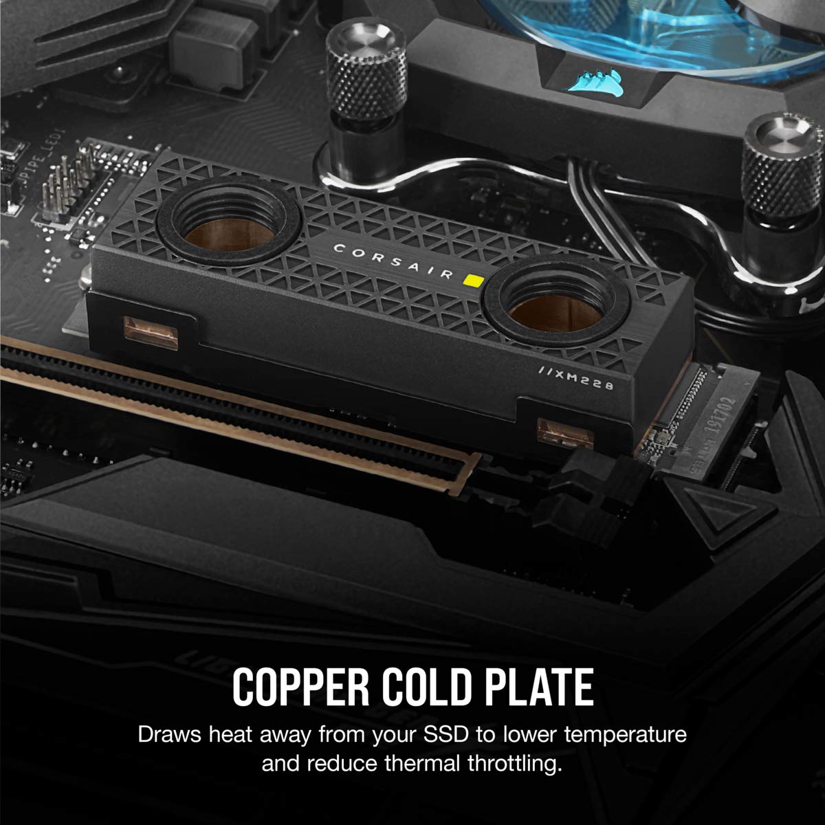 Corsair HYDRO X WATERBLOCK XM2 M.2, Black (CX-9029002-WW)