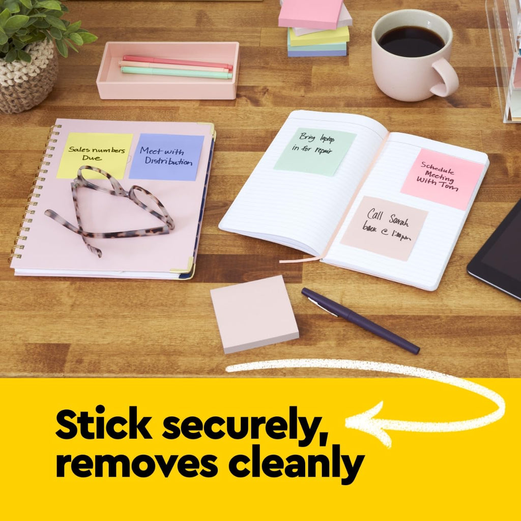 Post-it Notes, 3 in x 5 in, Canary Yellow, Lined, 5 Pads/Pack (100feuilles – Post-it Yellow 3 in x 5 in, Canary Yellow, Lined, 5 Pads/Pack, 30 mm, 50 mm, 100 Sheets)