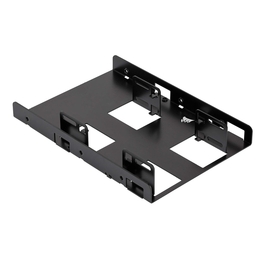 Corsair Dual SSD Mounting Bracket (3.5� Internal Drive Bay to 2.5", Easy Installation) Black
