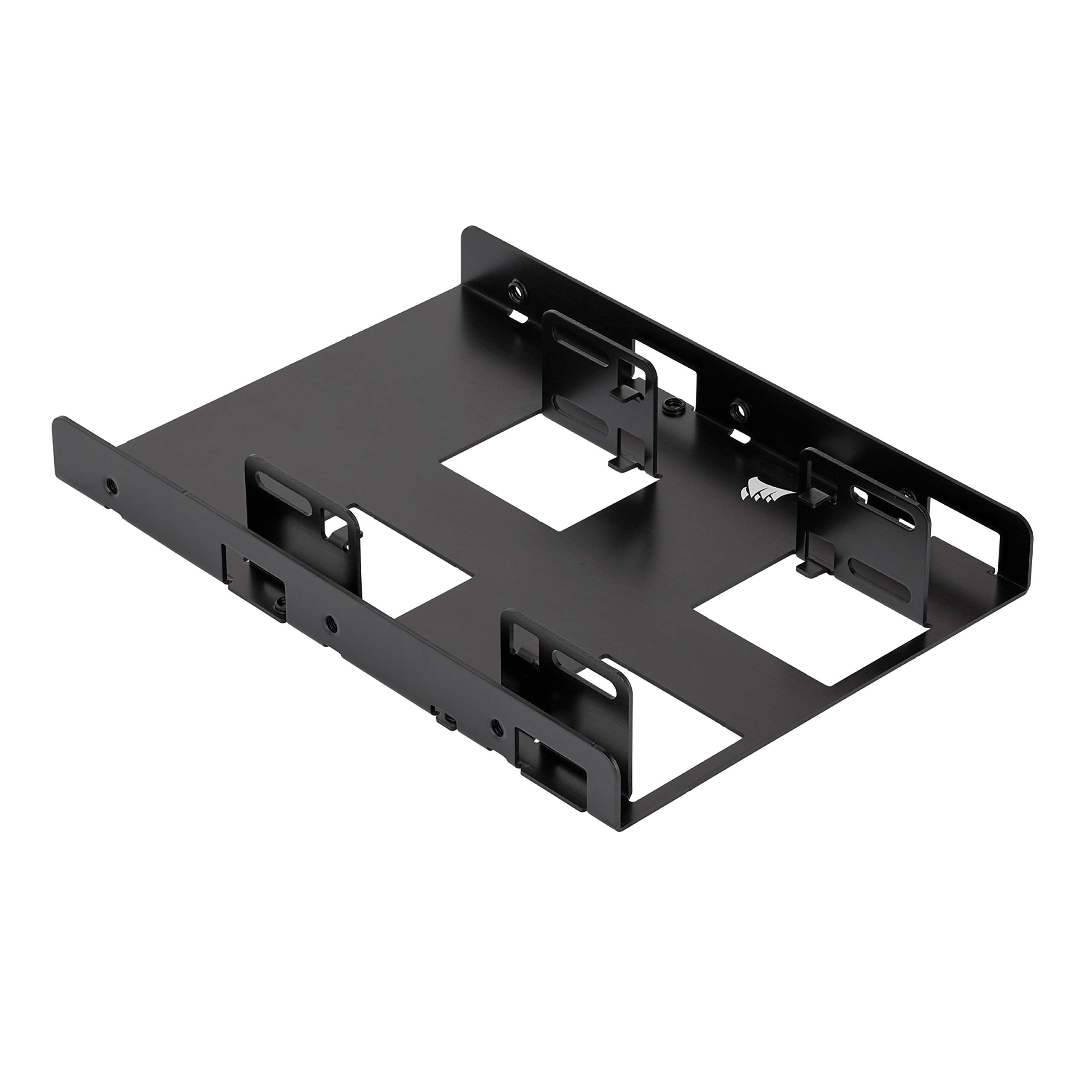 Corsair Dual SSD Mounting Bracket (3.5� Internal Drive Bay to 2.5", Easy Installation) Black