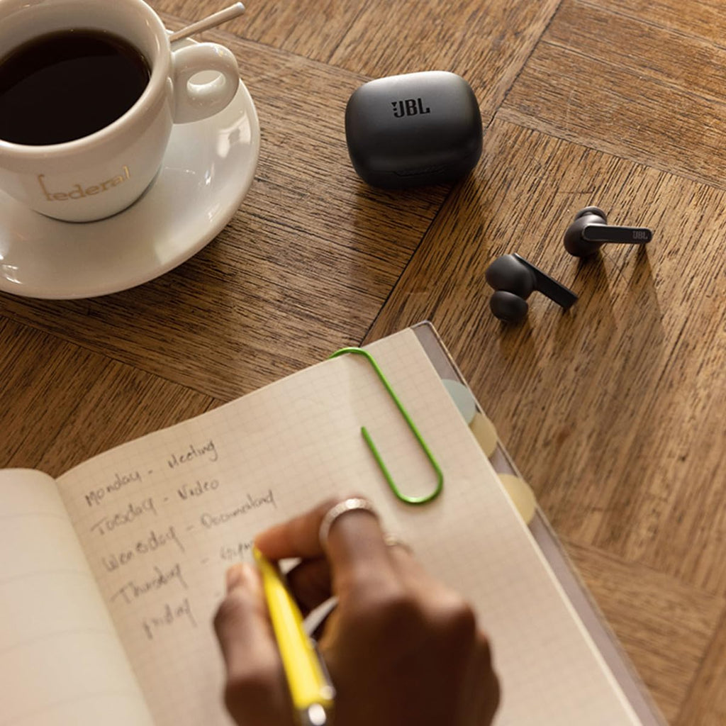 JBL Live Pro TWS 2: 40 Hours of Playtime, True Adaptive Noise Cancelling, Smart Ambient, and Beamforming mics (Black)