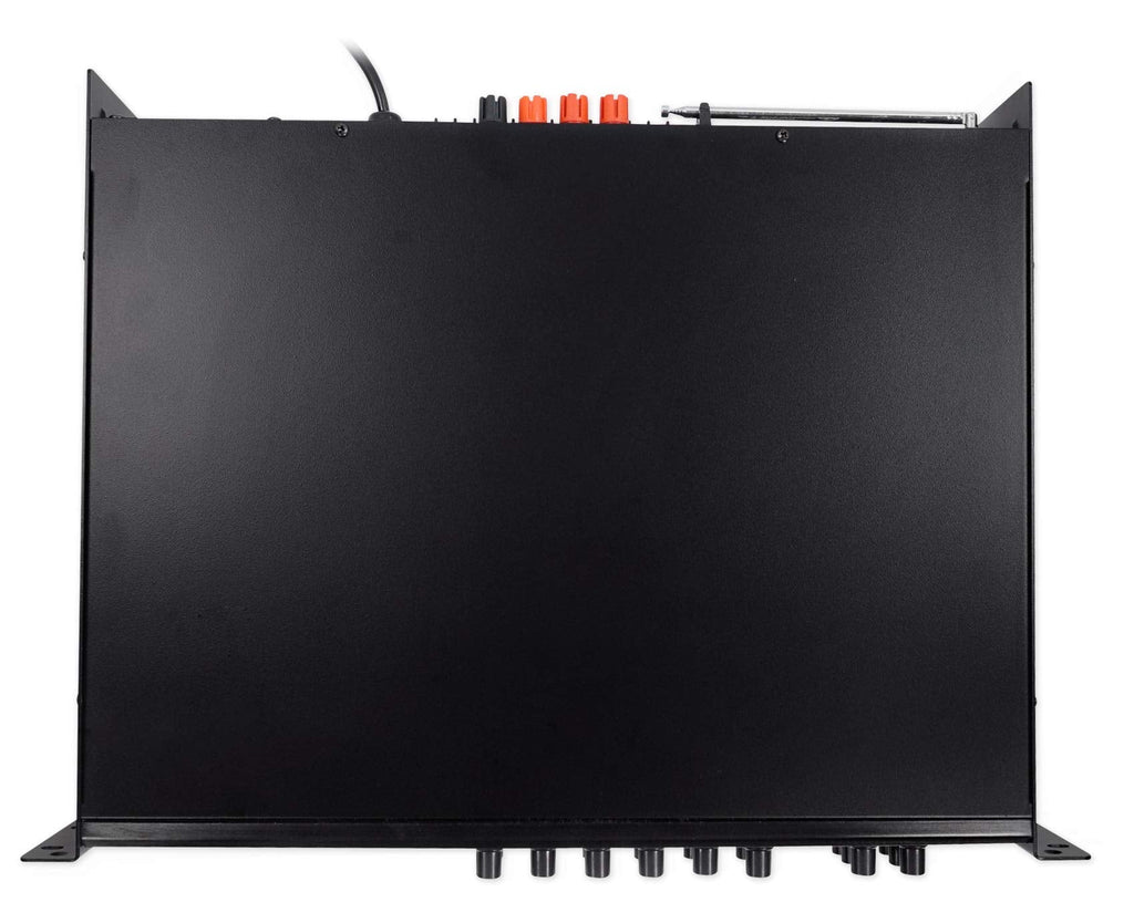Rockville RCS180-6 180 Watt 6 Zone 70V Commercial/Restaurant Amplifier/Bluetooth